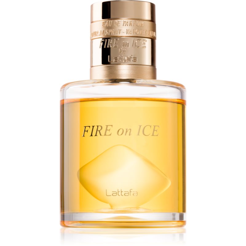 Lattafa Fire Ice bottle