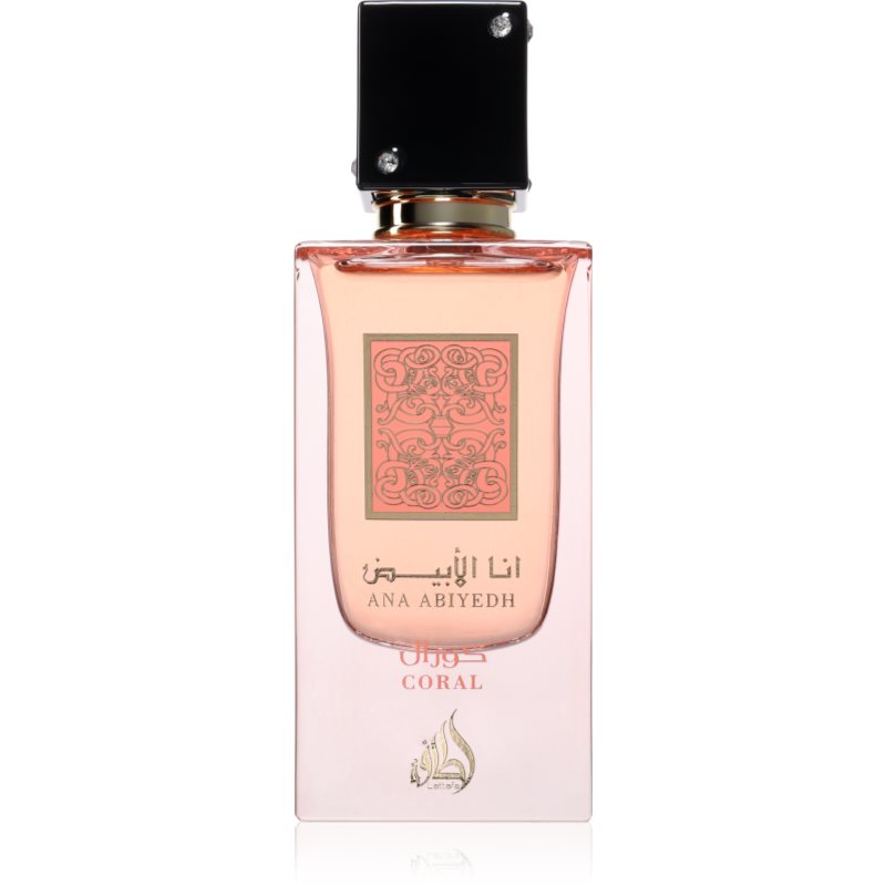 Lattafa Ana Abiyedh Coral bottle