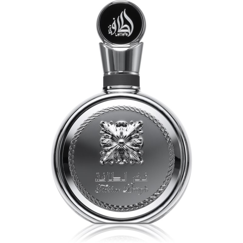 Lattafa Fakhar Platin Man bottle