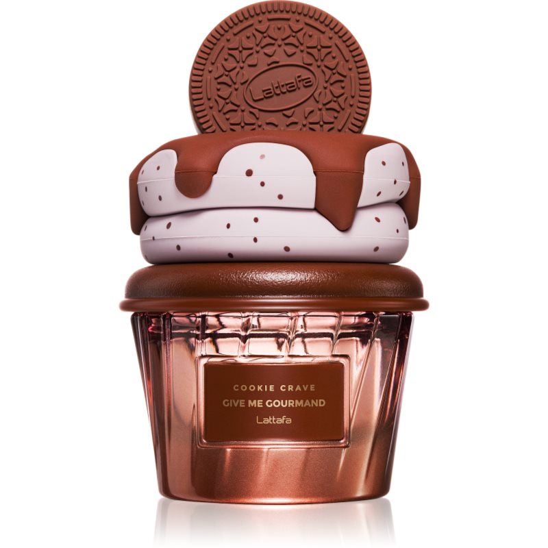 Lattafa Give Me Gourmand Cookie Crave bottle
