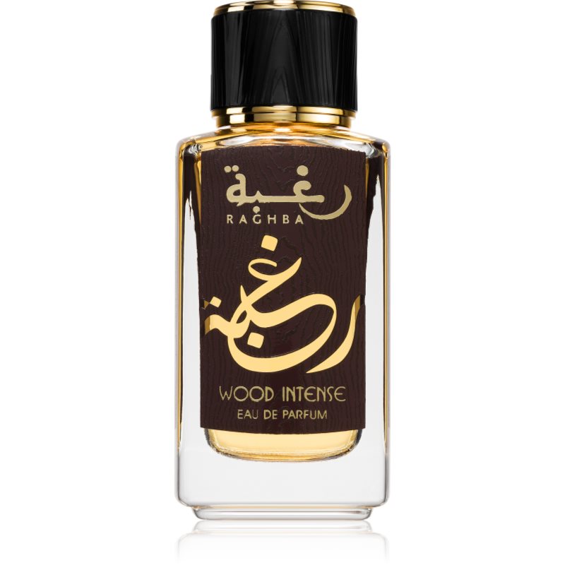 Lattafa Raghba Wood Intense bottle