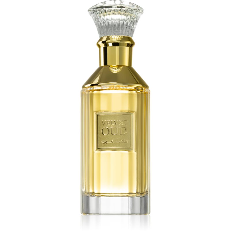 Lattafa Velvet Oud bottle