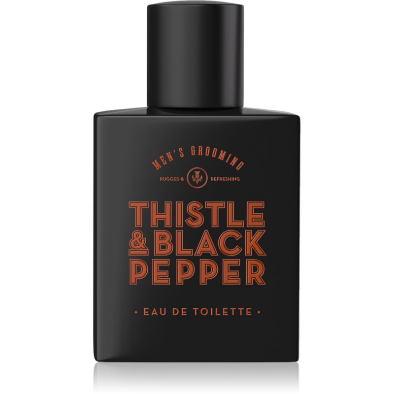 Scottish Fine Soaps Thistle Black Pepper bottle