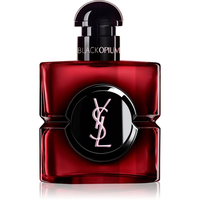 Black Opium Yves Saint Laurent 2024 Eau de Parfum Over Red